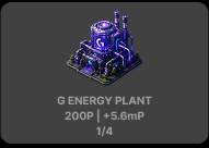 G ENERGY PLANT