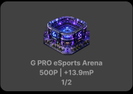 G PRO eSports Arena